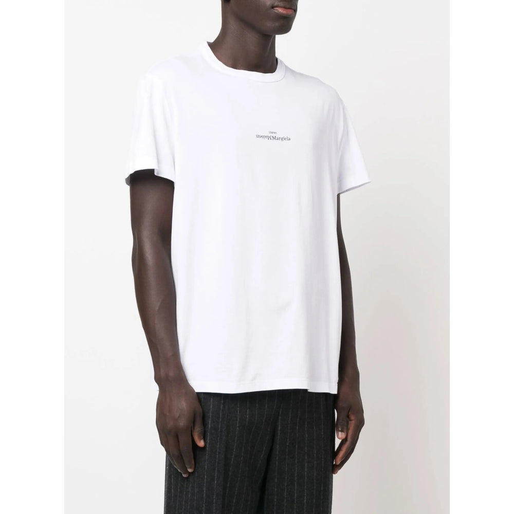 Maison Margiela White T-Shirts & Vests - T-Shirts Men - 5