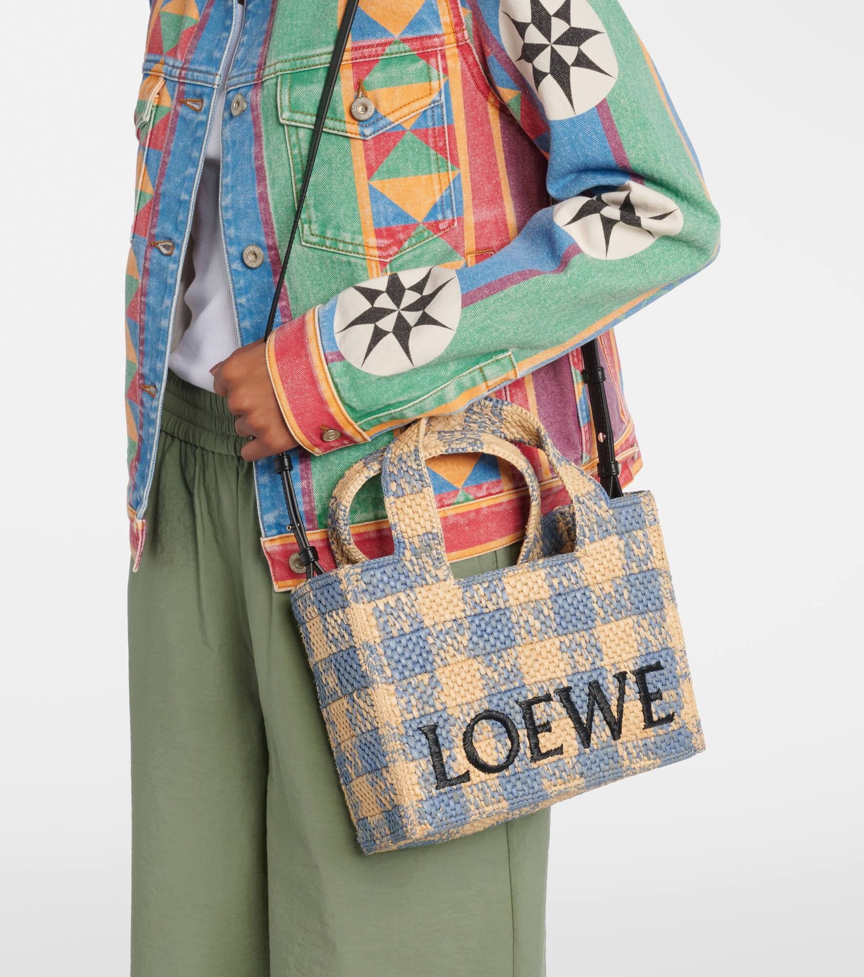 Paula's Ibiza Loewe Font Small tote bag - 2