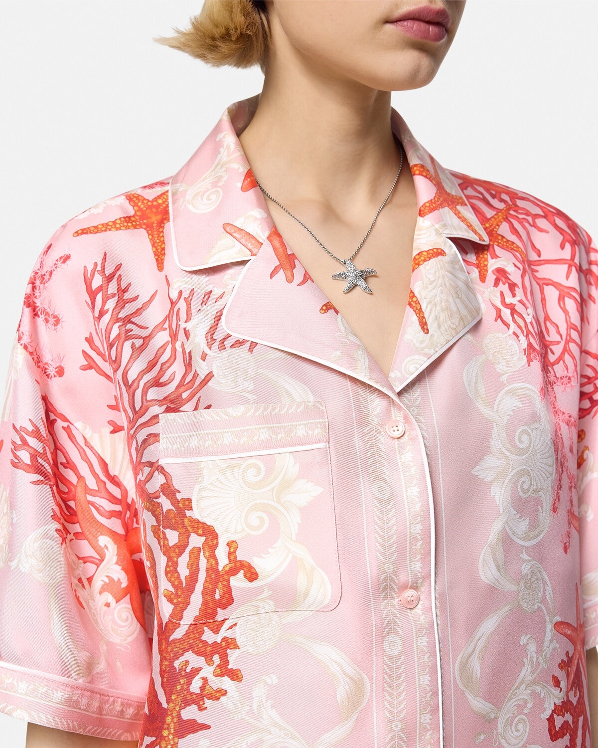 Barocco Sea Silk Shirt - 3