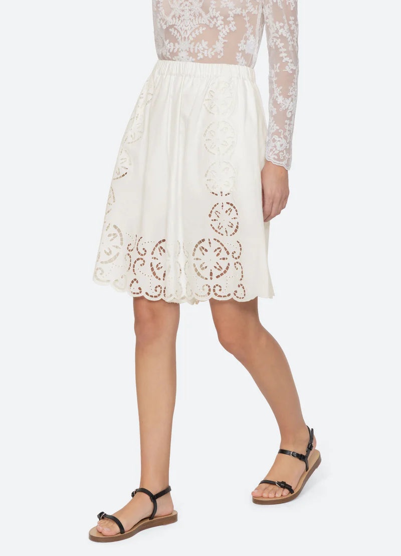 Dahlia Eyelet Short - 6