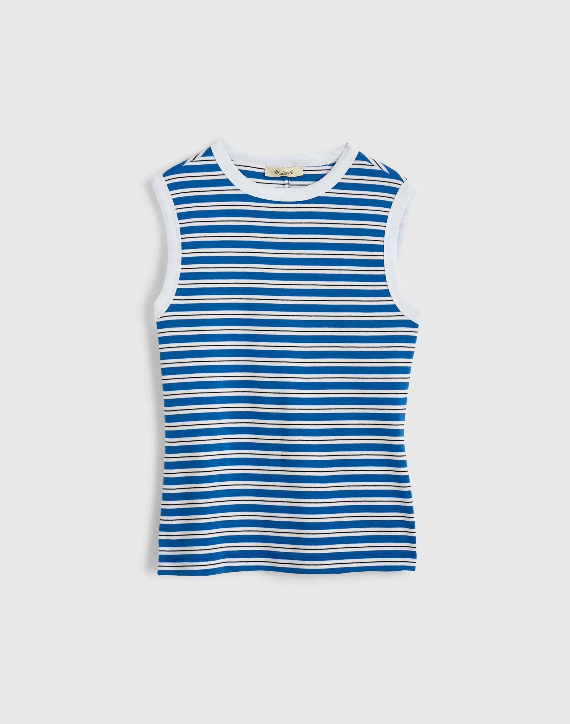 The '90s Shell Tank in Compact Cotton - 1