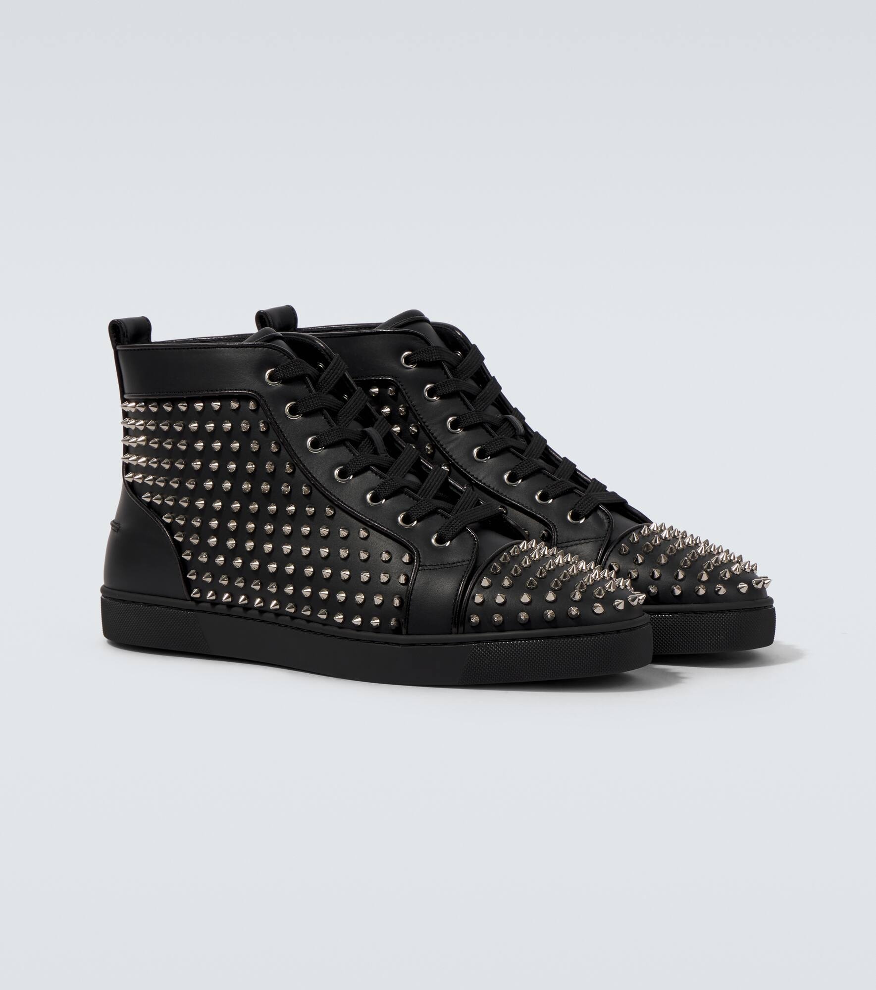 Louis Spikes leather sneakers - 5