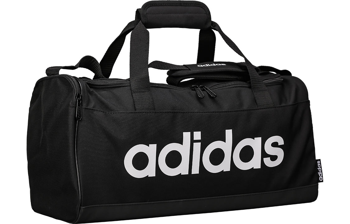 adidas Linear Logo Duffle Bag 'Black' FL3693 - 2