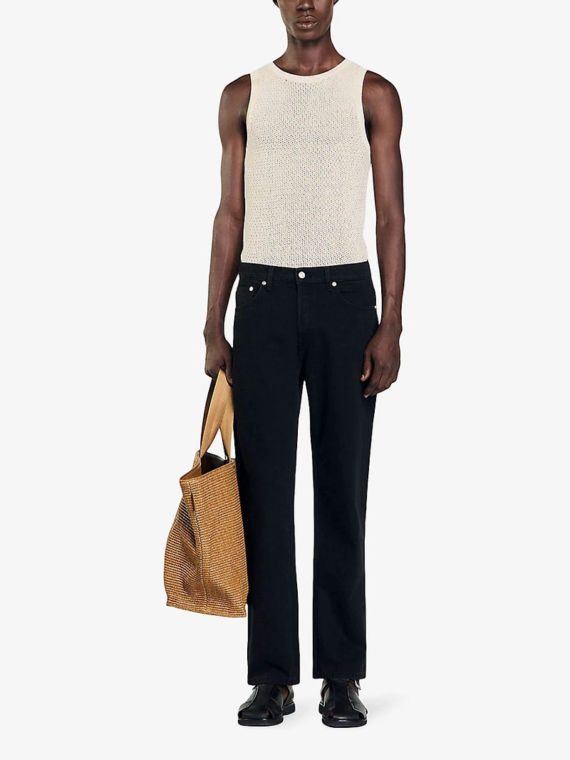Sandro Straight-leg regular-fit fit jeans outlook