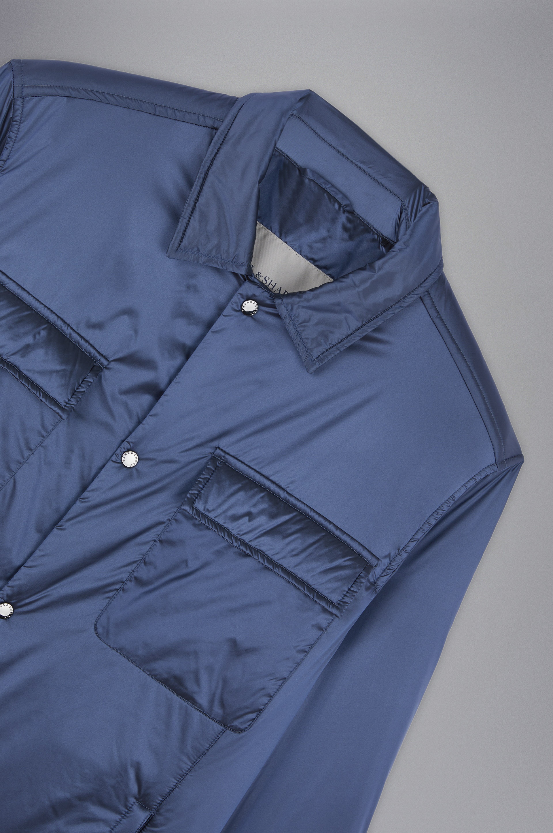 IRIDESCENT NYLON SHACKET - 5
