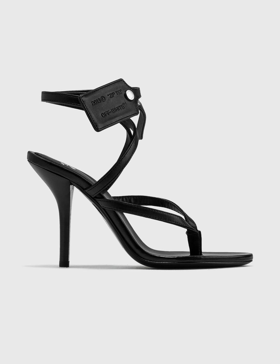 Zip Tie Leather Sandal - 2