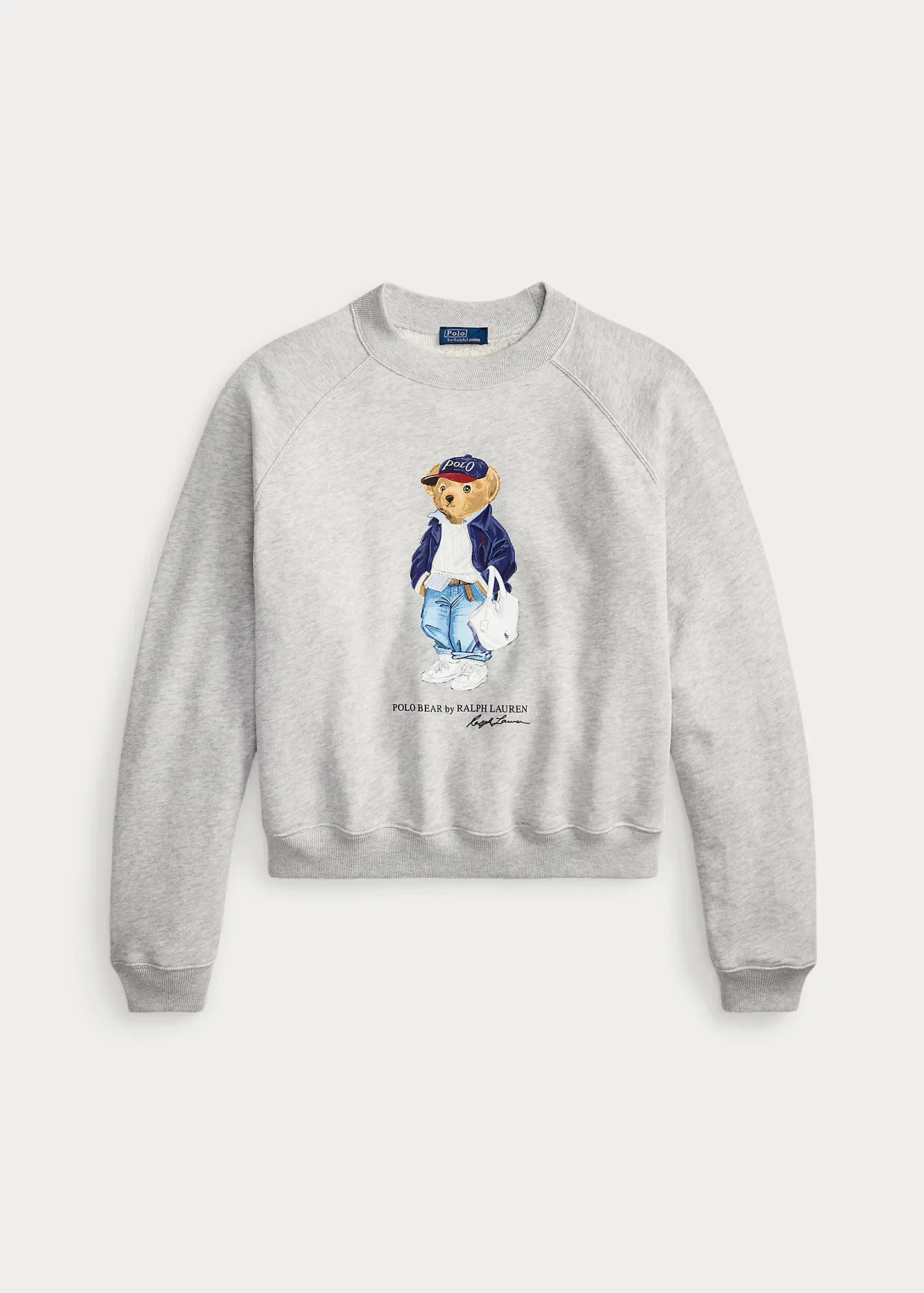 Polo Bear Lightweight Fleece Crewneck - 1