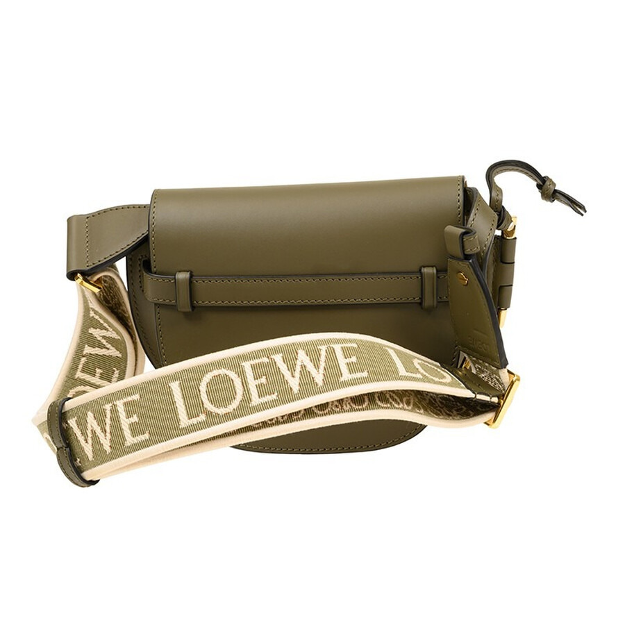 Loewe Autumn Green Mini Gate Dual Bag - 3