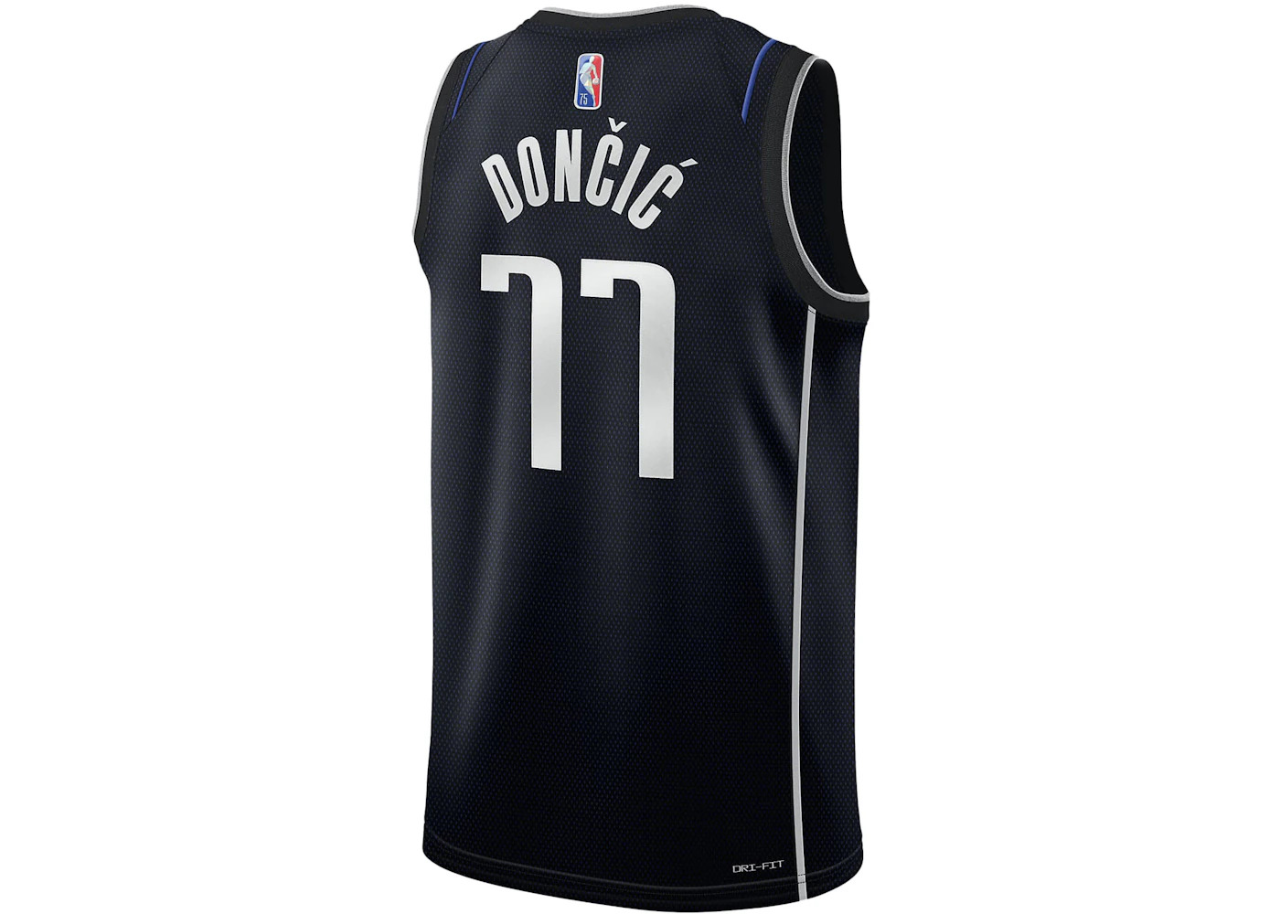 Nike Doncic Marvericks Dri-Fit NBA Jersey Black - 2