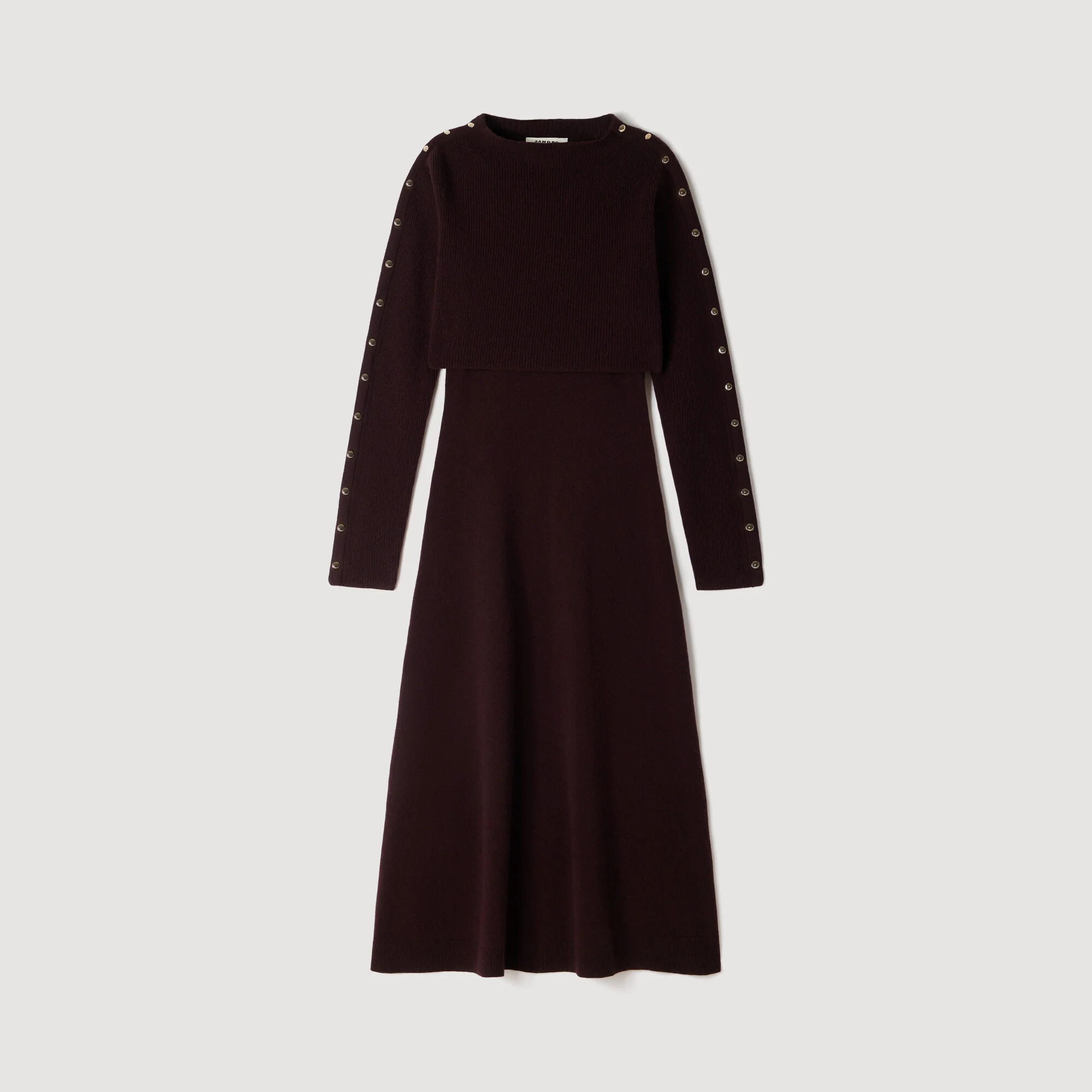 2-IN-1 KNIT MAXI DRESS - 1