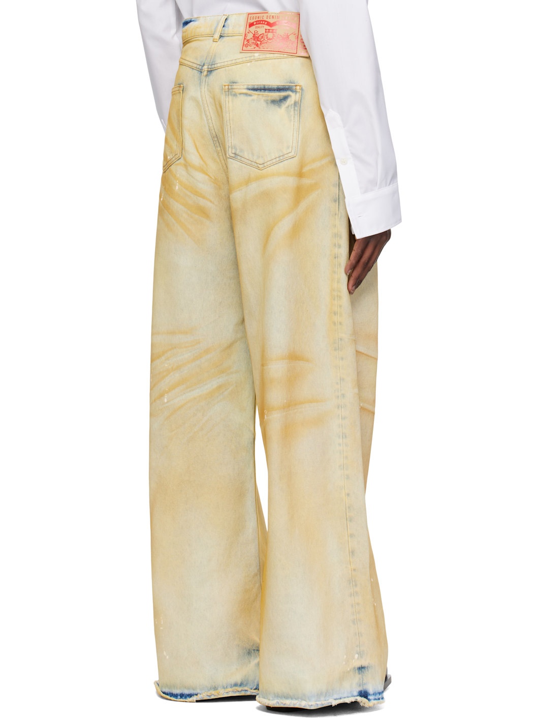 Beige Baggy Jeans - 3