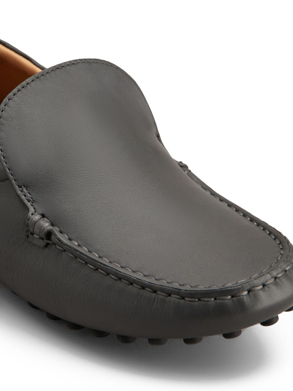 pebble-detail slip-on loafers - 4