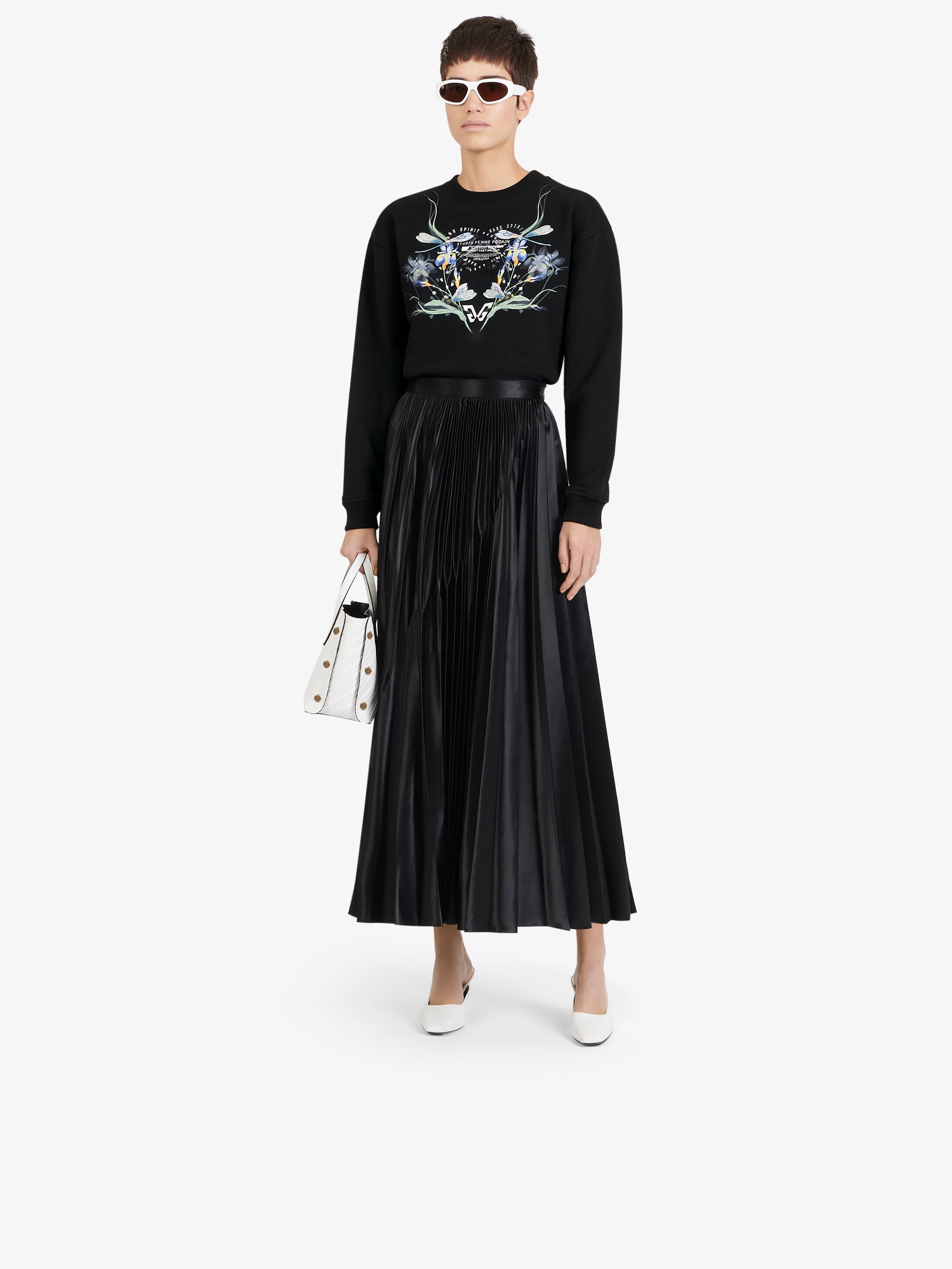 Studio Femme floral printed sweatshirt - 2