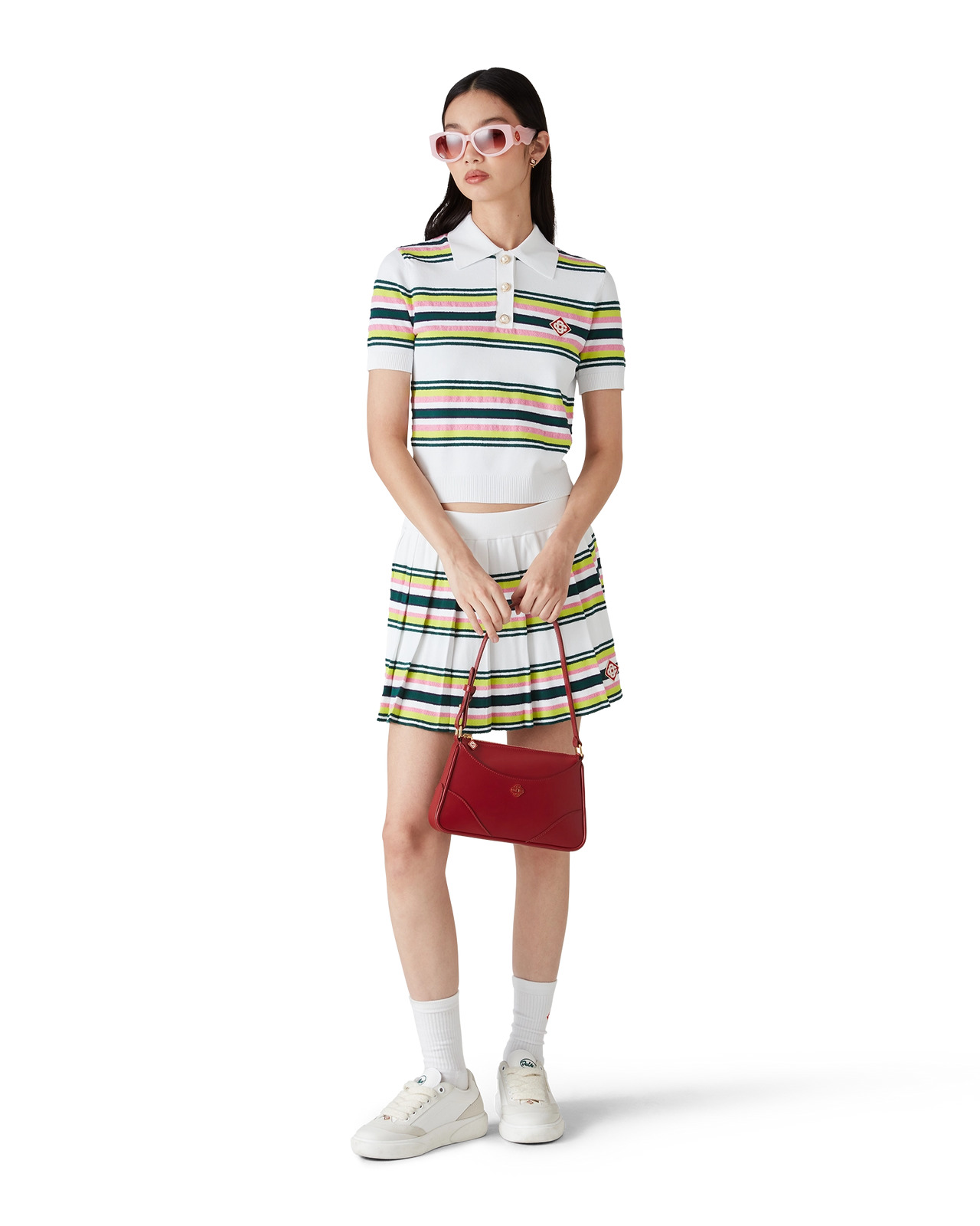 Stripe Polo Shirt | Casablanca Paris - 2