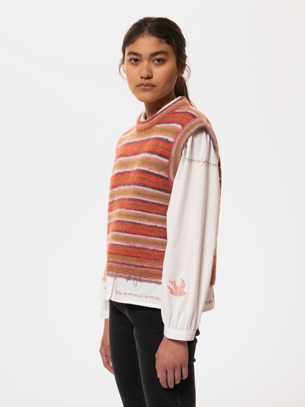 Kimmy Vest Striped Multi - 4