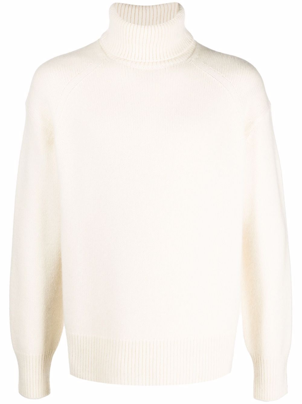 long-sleeve roll-neck jumper - 1