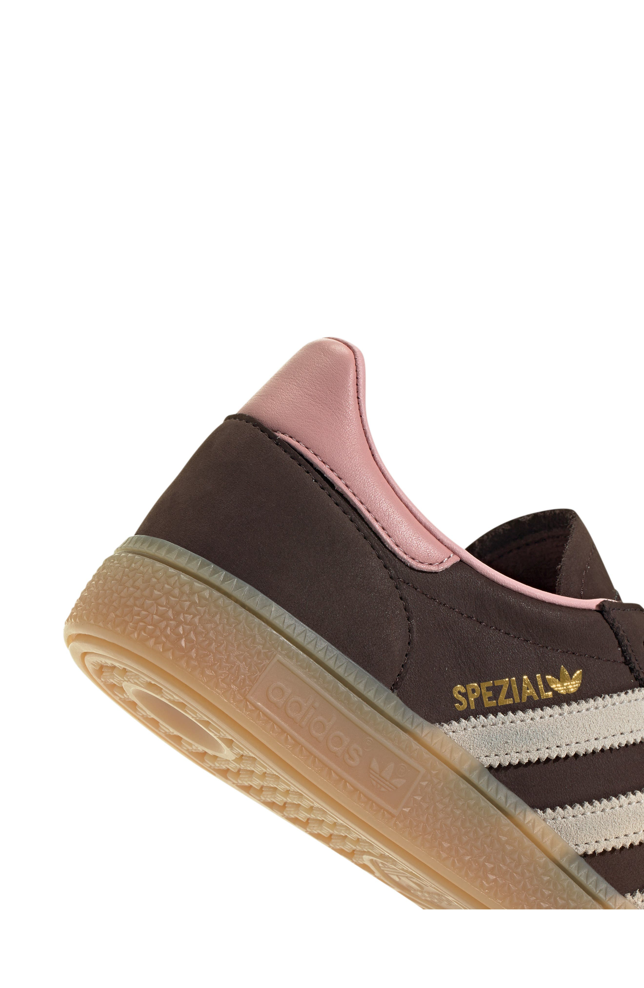 adidas Handball Spezial Sneaker in Dark Brown/Alumina/Mauve at Nordstrom - 8