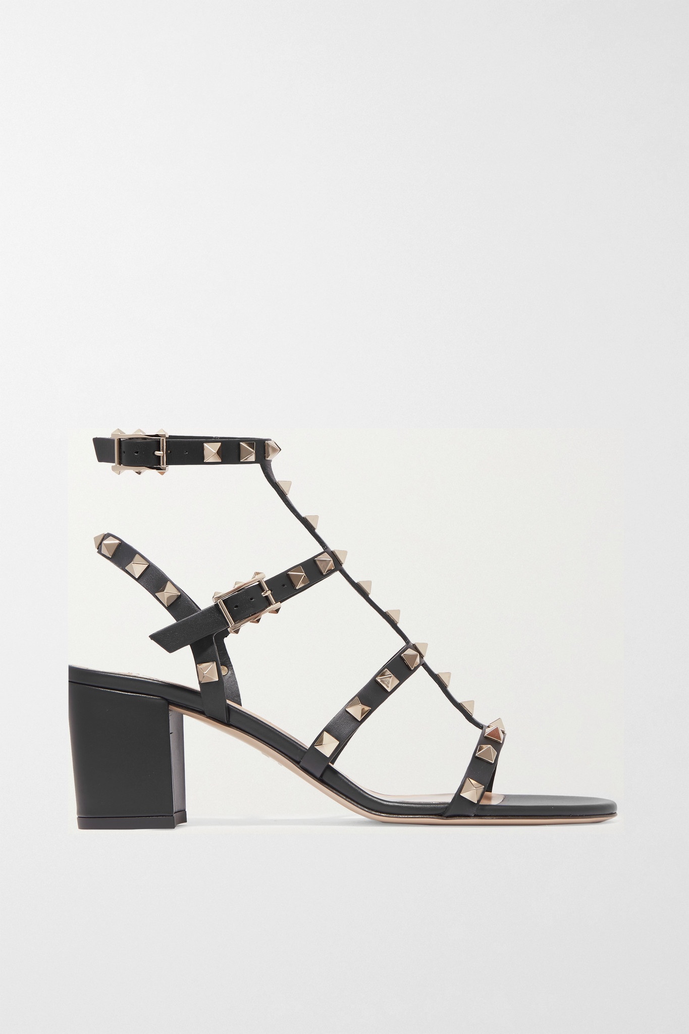 Valentino Garavani Rockstud 60 leather sandals - 1