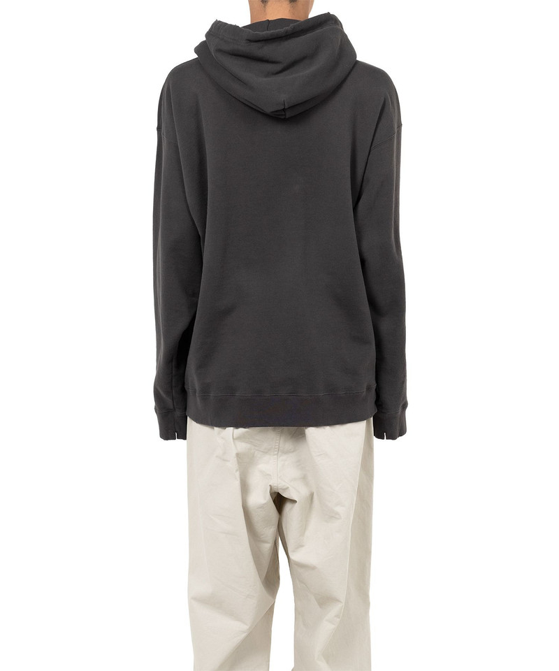 Animal Printed Embellished Distressed Zip-up Hoodie 11