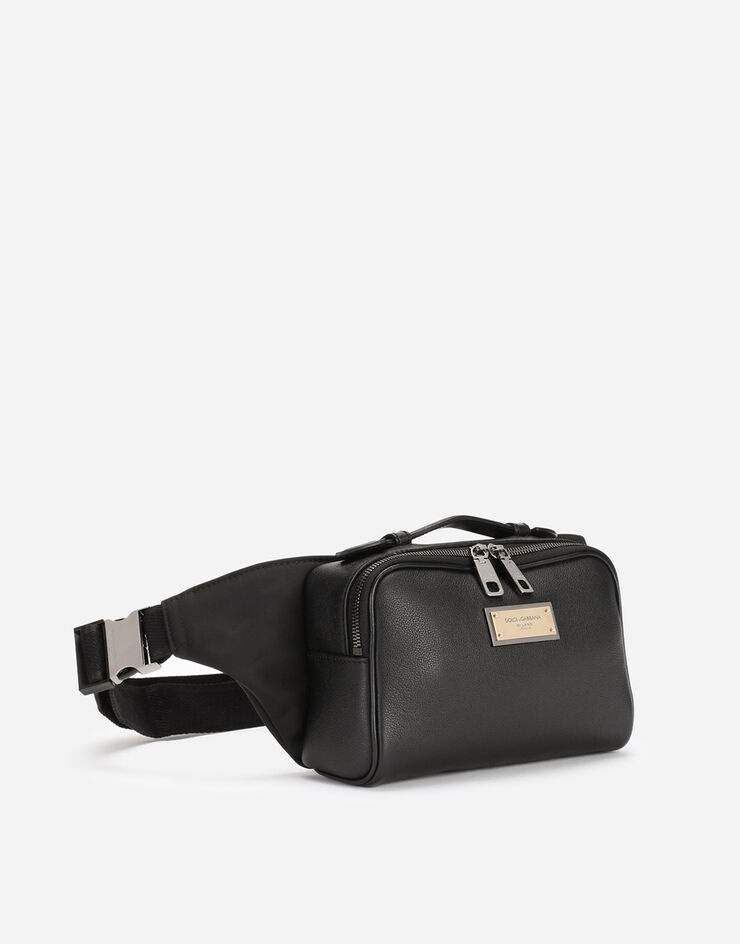 Grainy calfskin belt bag - 3