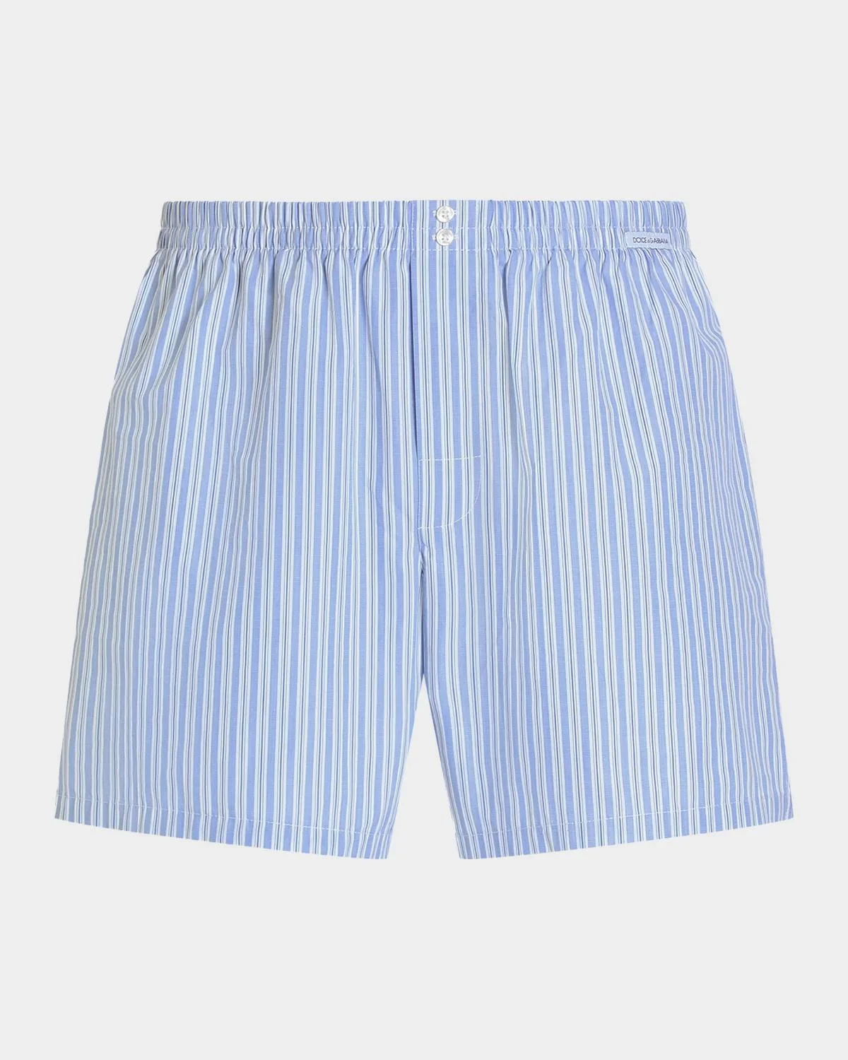 Men's Cotton Multi-Stripe Boxer Shorts - 1