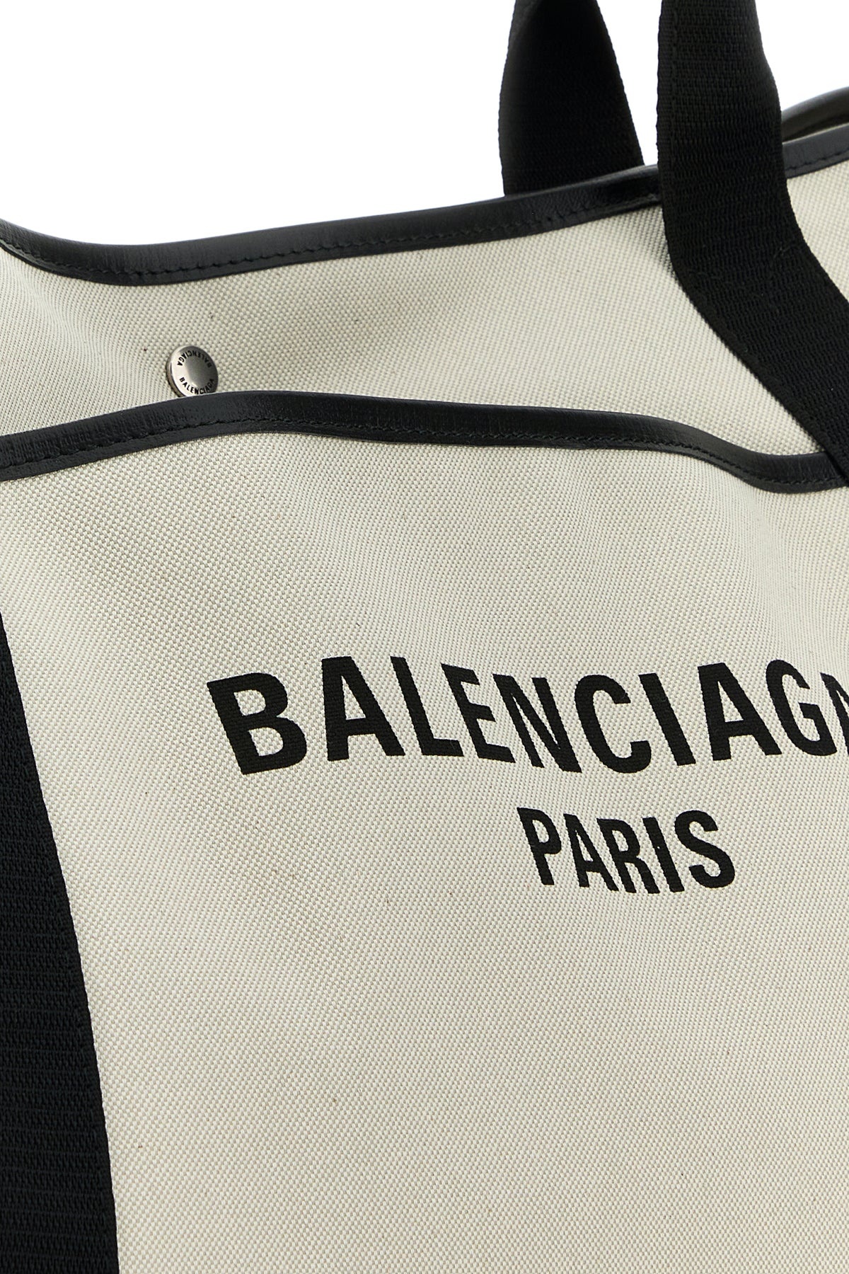 Sand canvas large Biarritz shopping bag - 4