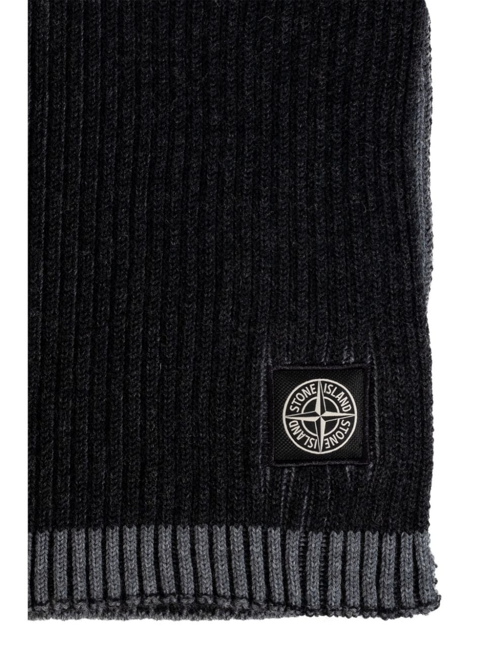 vanisé-knit wool scarf - 4