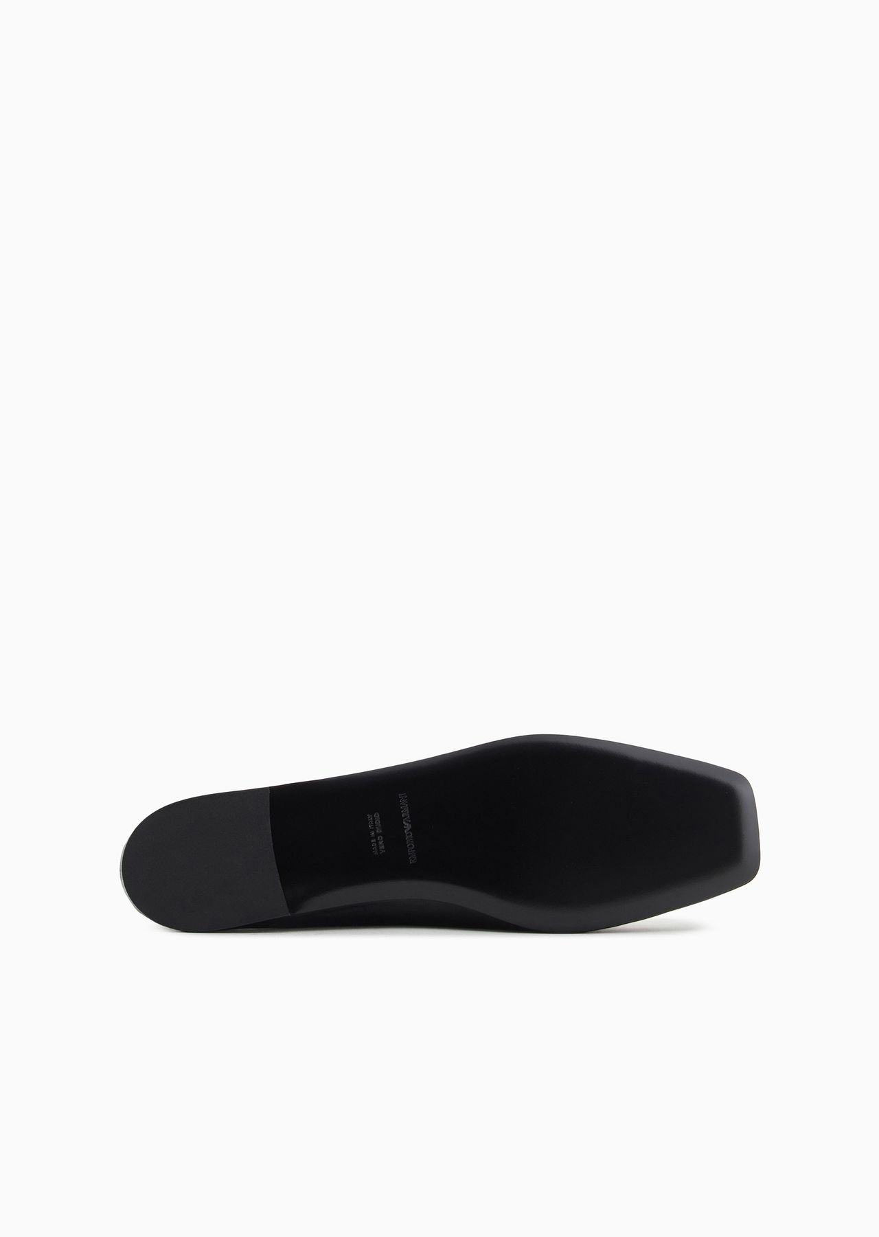 Nappa-leather square-toed ballerinas - 6