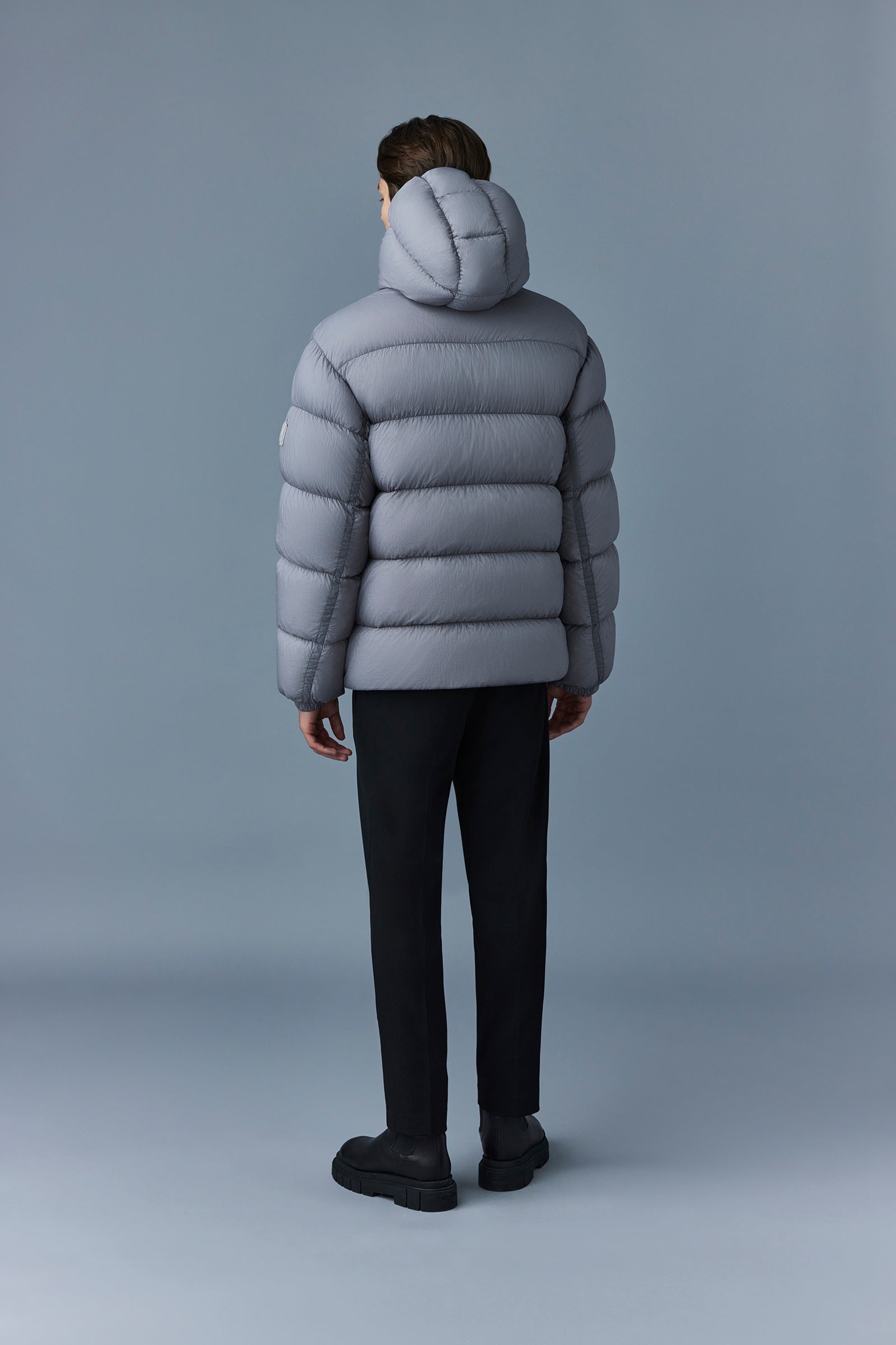 ADELMO-LC Heavy down jacket with soft-wash crinkle - 5