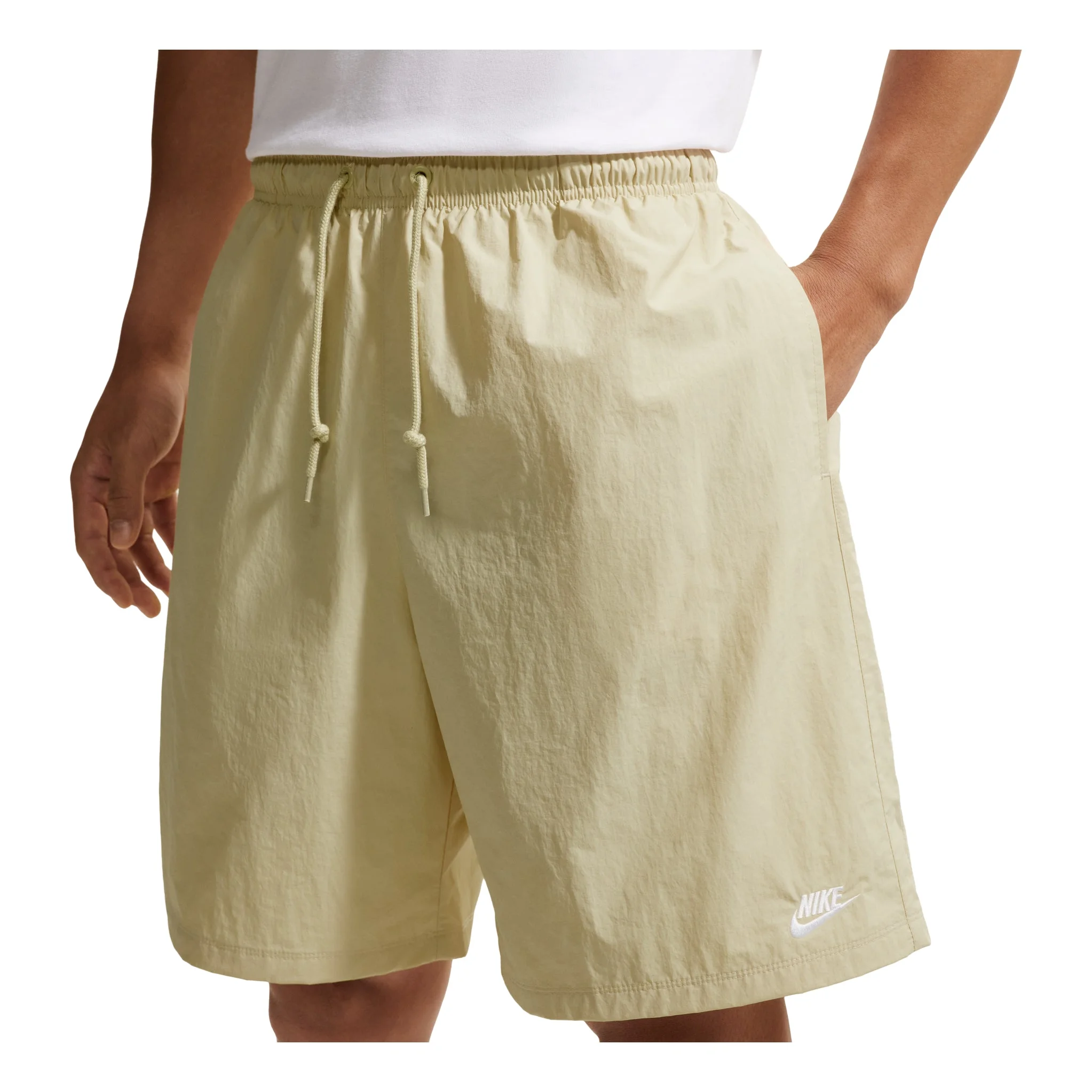 Nike Sportswear Club Sport Shorts 'Khaki White' IF0845-229 - 1