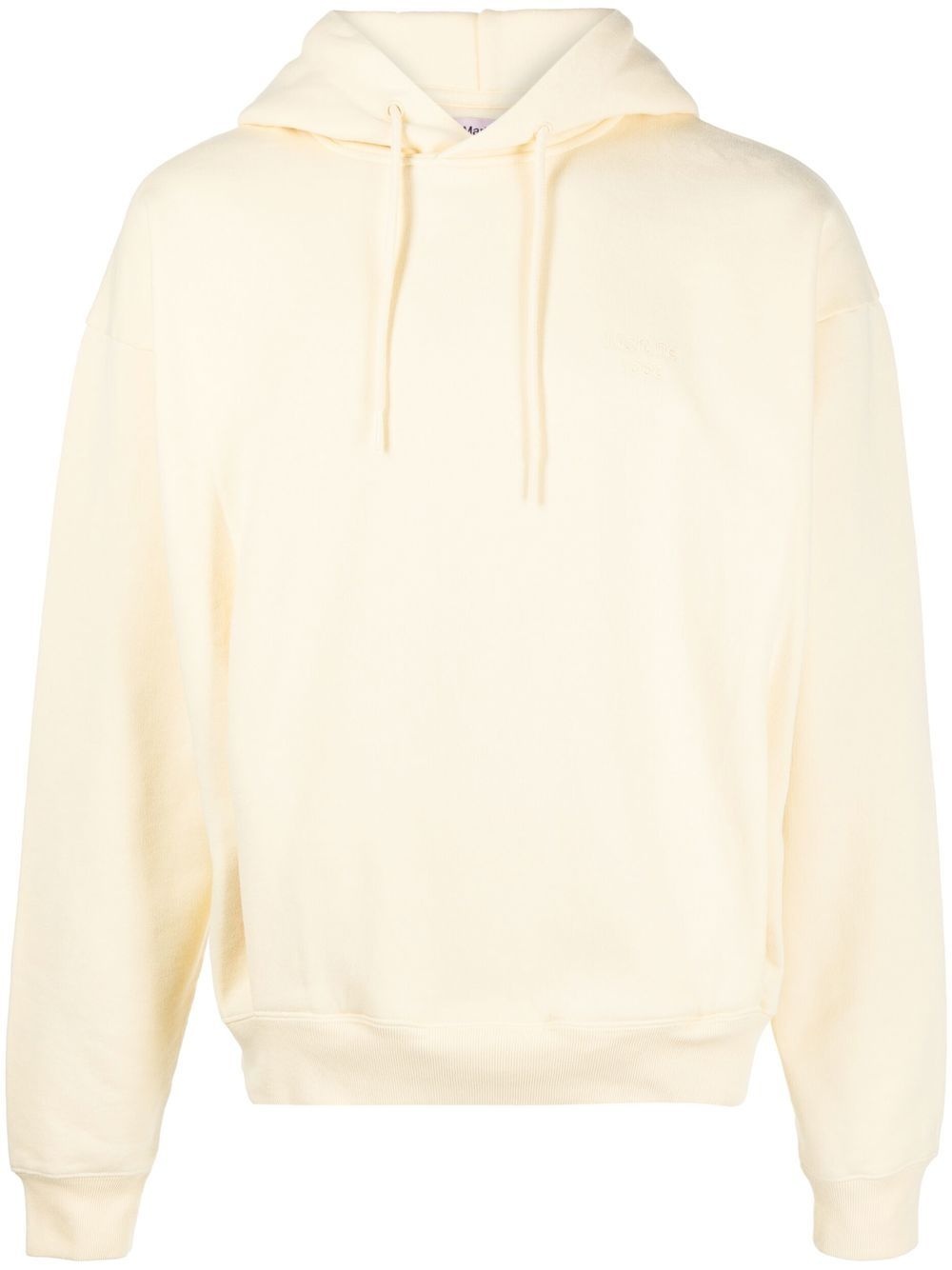 graphic-print cotton hoodie - 1
