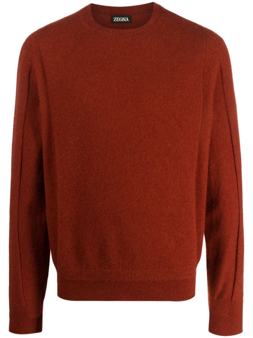 crew-neck wool-blend jumper - 1