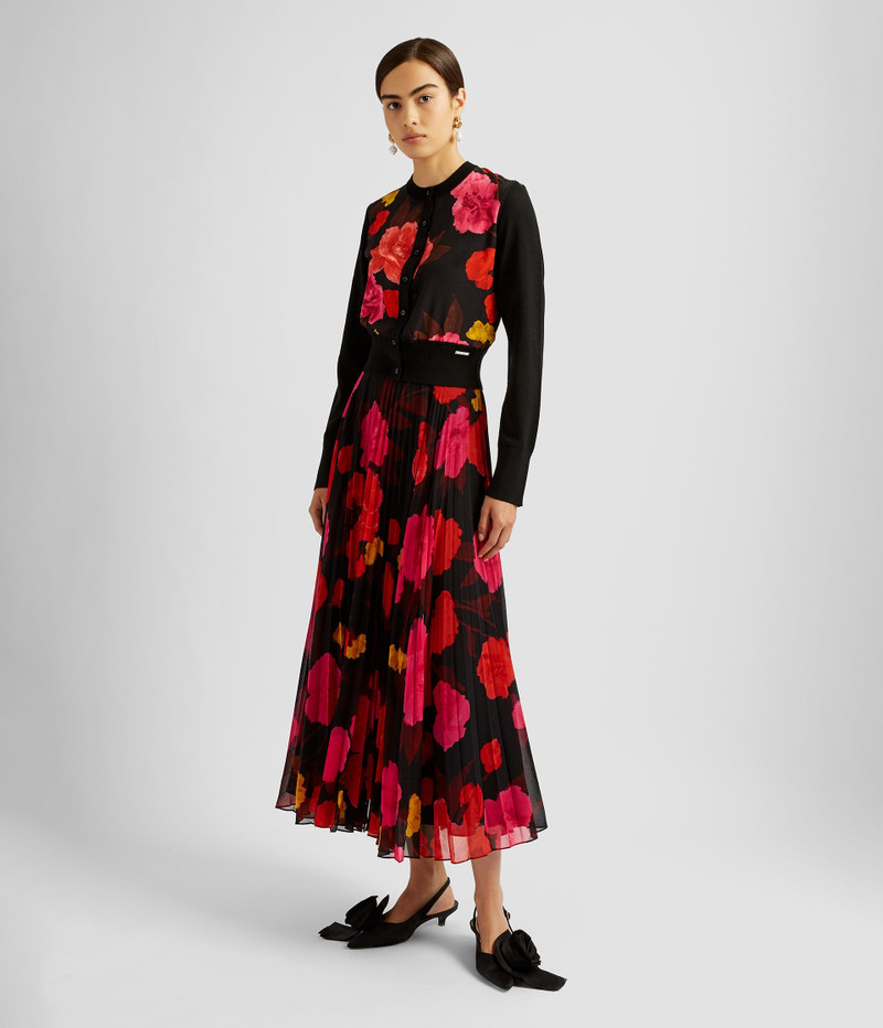 PLEATED MIDI SKIRT 4