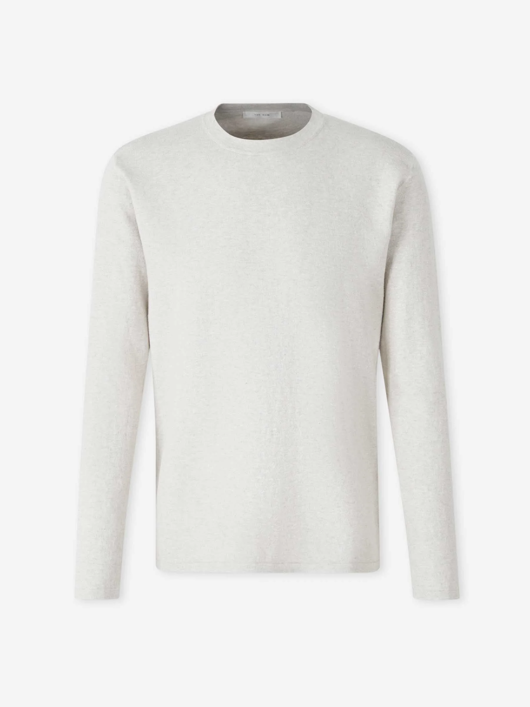 THIN CREW NECK SWEATER - 1