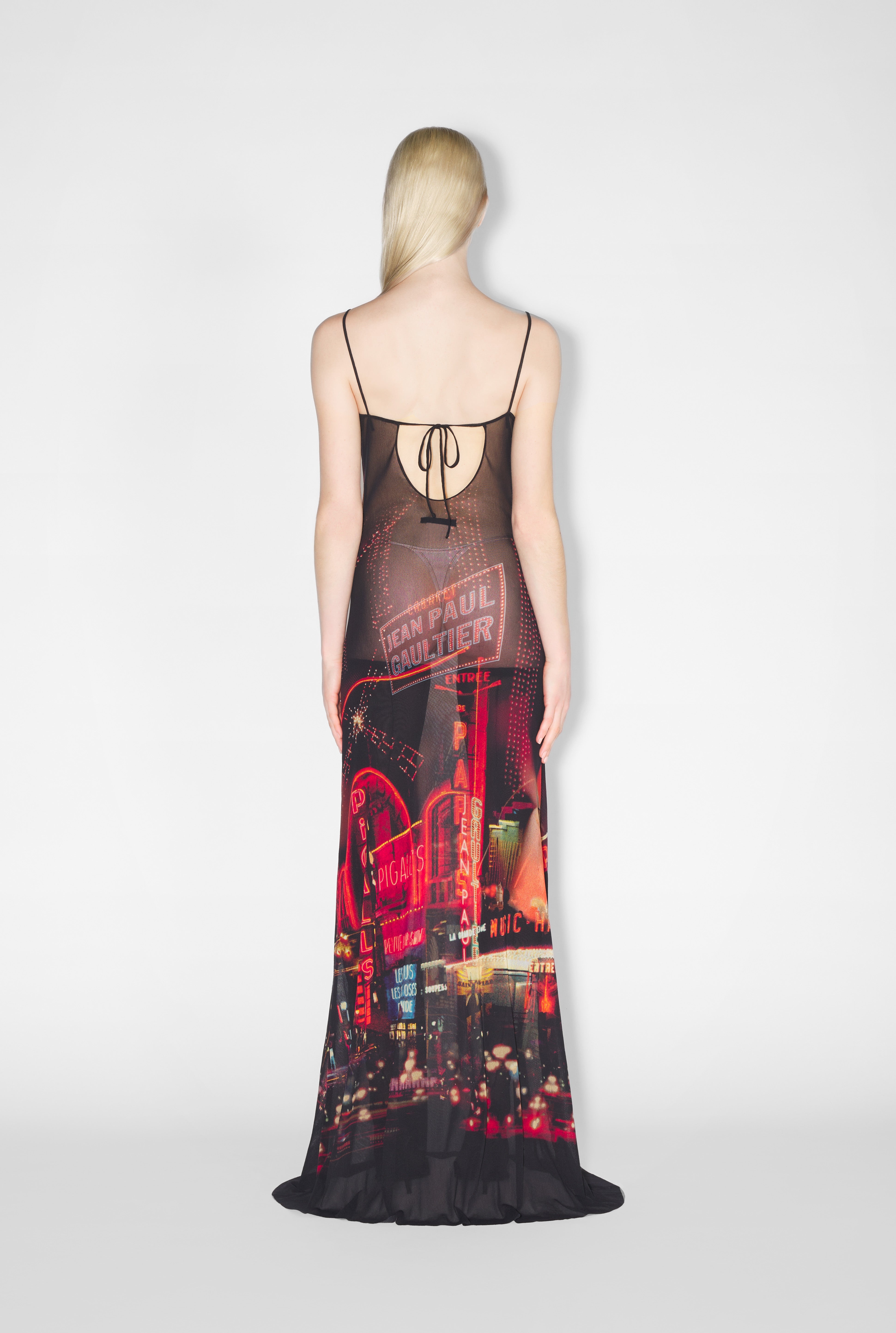 THE COWL-NECK PIGALLE DRESS - 2
