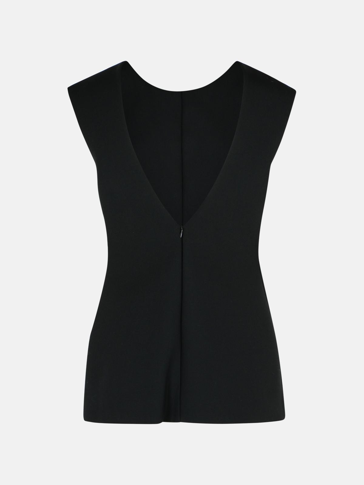 'SCULPTURAL' WOOL BLEND TANK TOP - 3