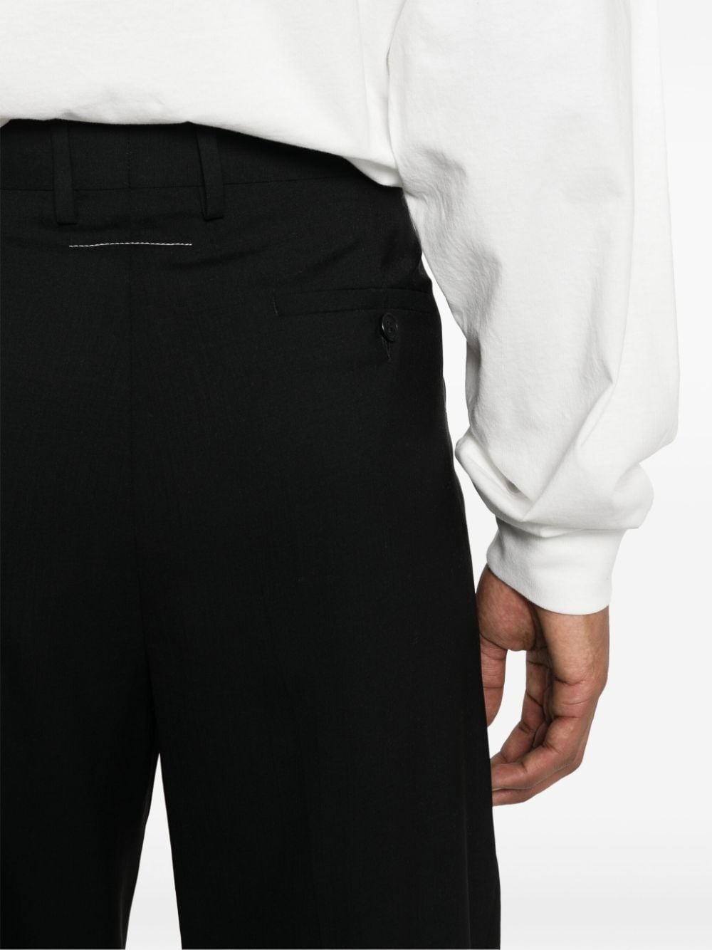 straight-leg trousers - 5