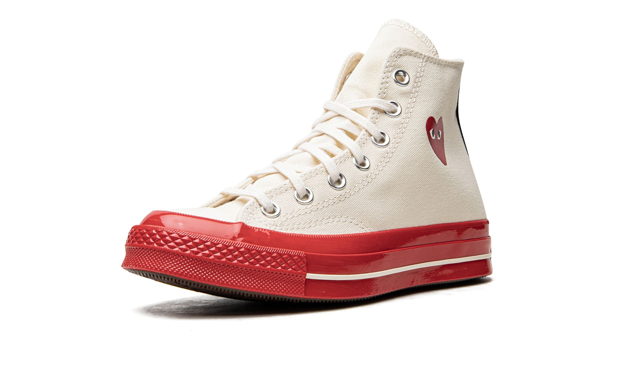 Chuck 70 High "CDG Play - Pristine Red" - 4