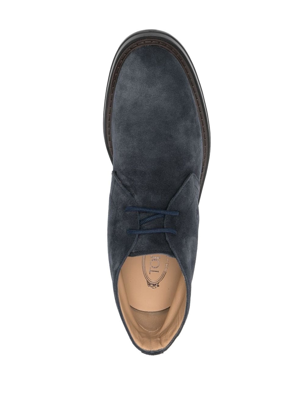 lace-up suede boots - 4