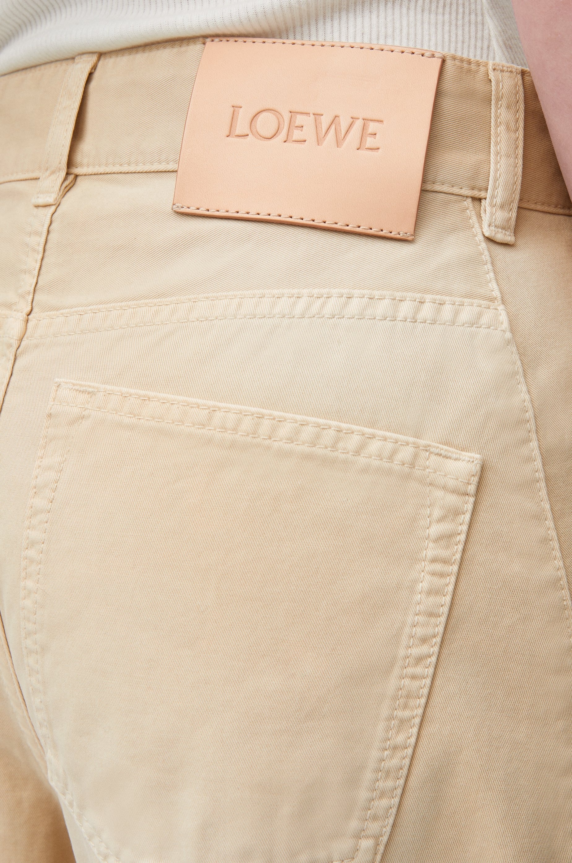 Barrel trousers in cotton - 5