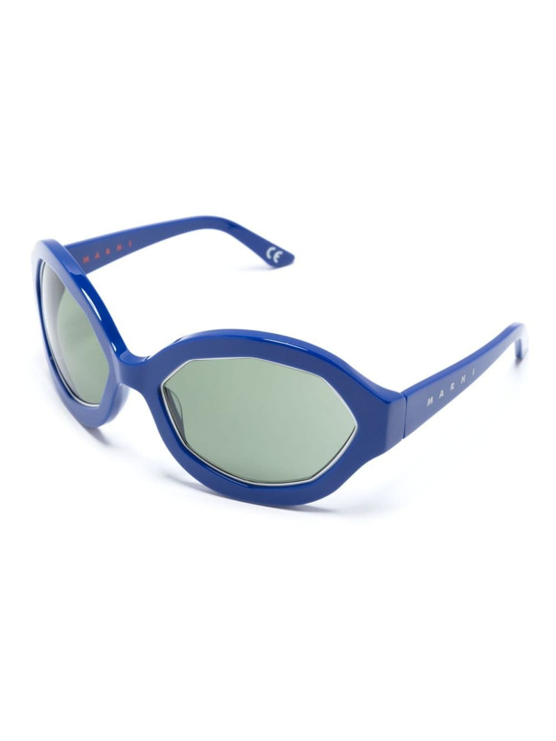 Marni Cumulus Cloud oval-frame sunglasses outlook