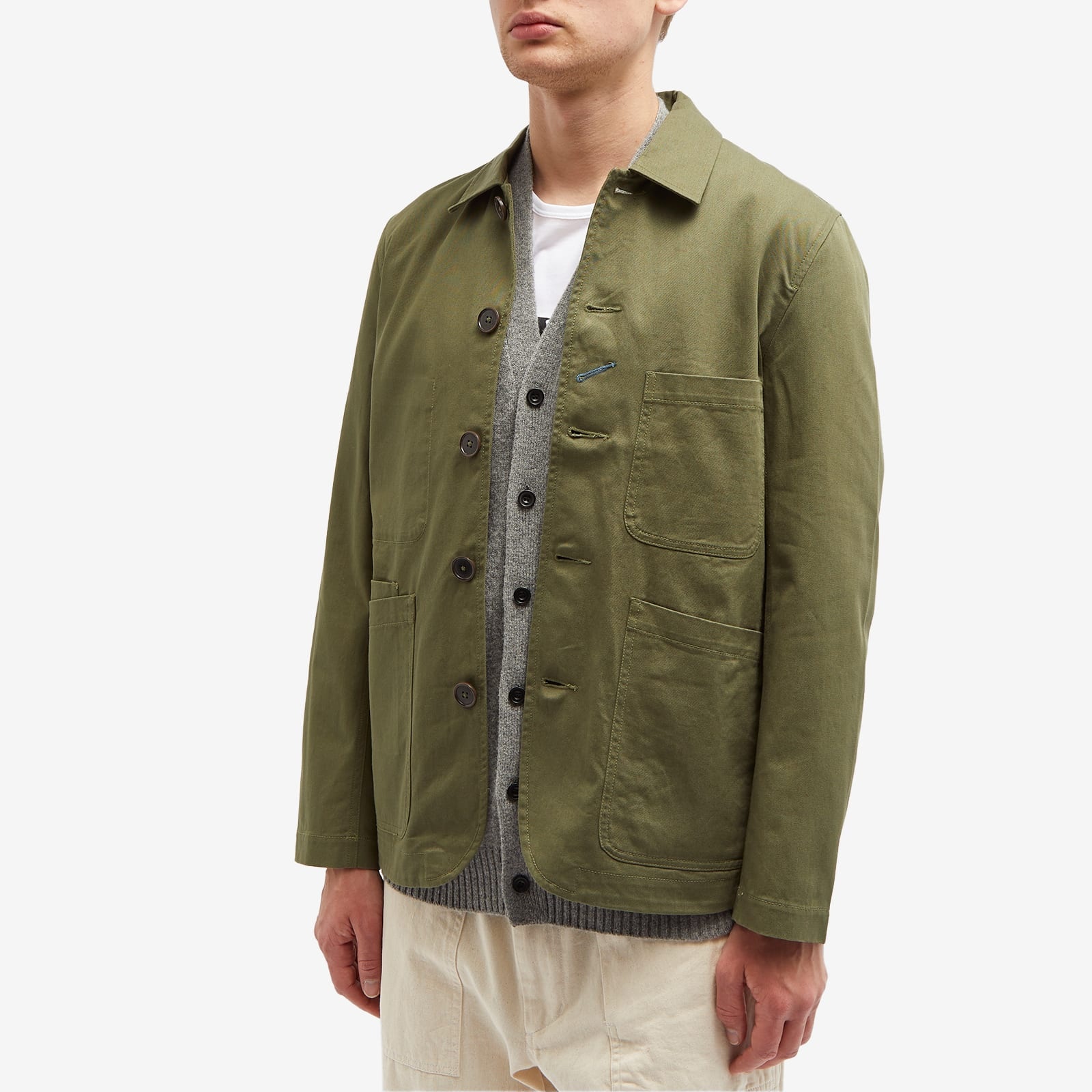 Universal Works Twill Bakers Jacket - 2