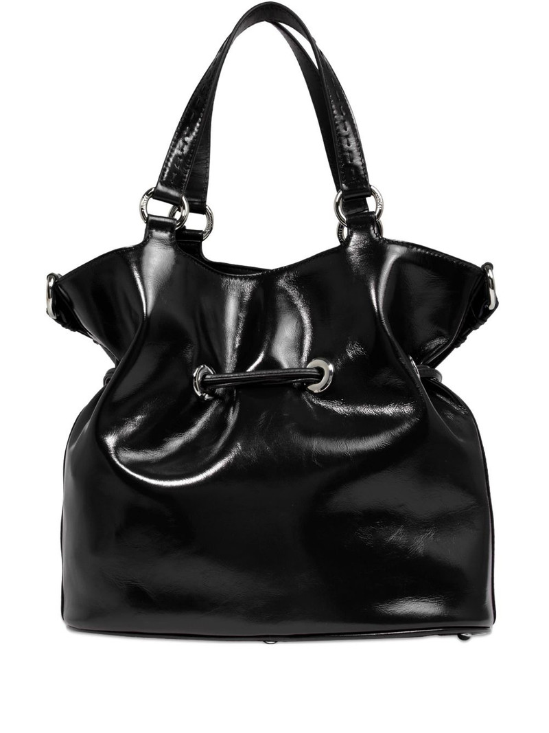 medium Premier Flirt drawstring leather shoulder bag 1