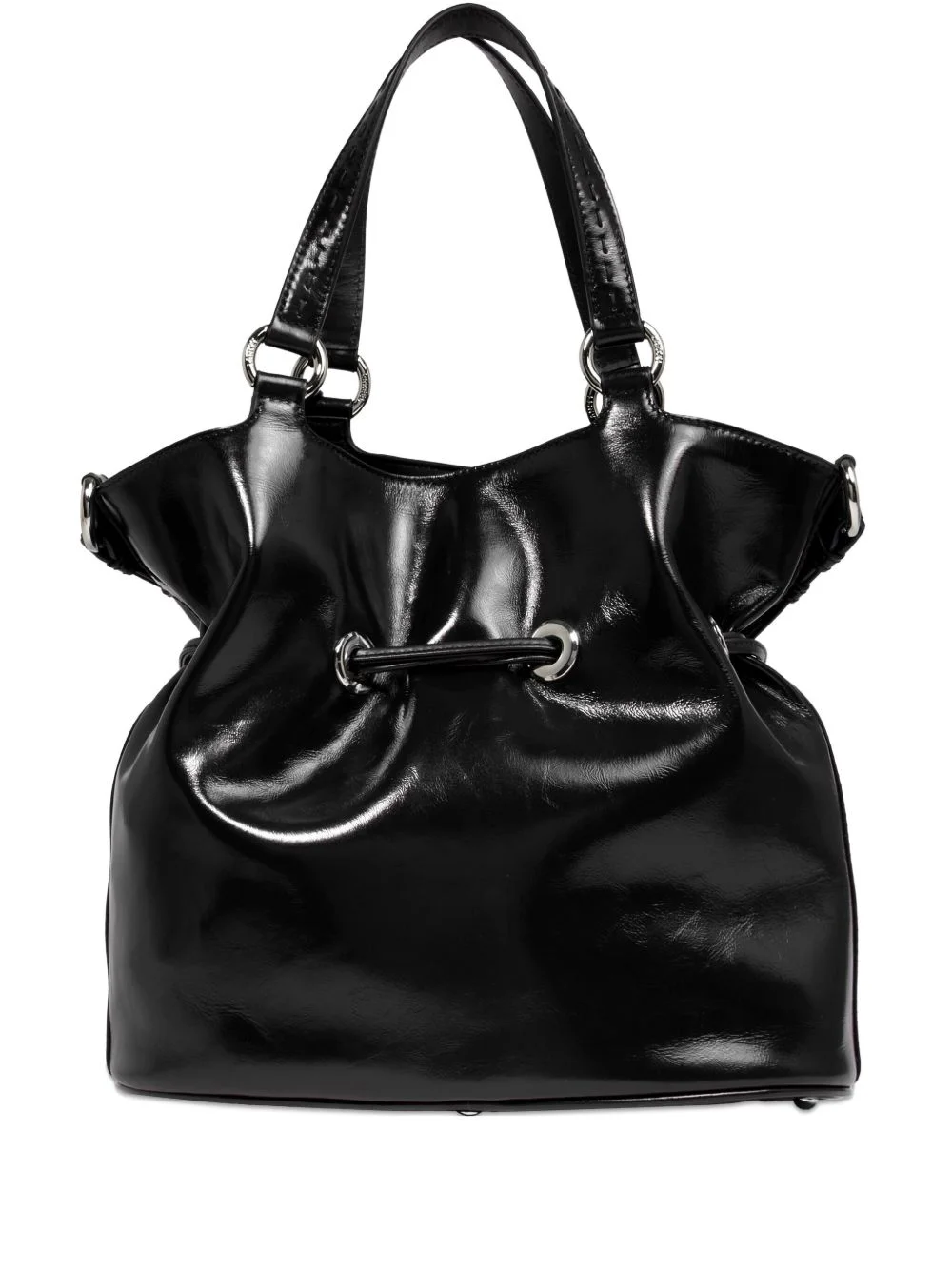 medium Premier Flirt drawstring leather shoulder bag - 1