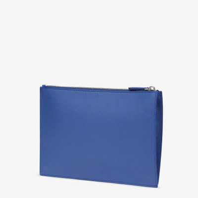 FENDI Blue leather bag outlook