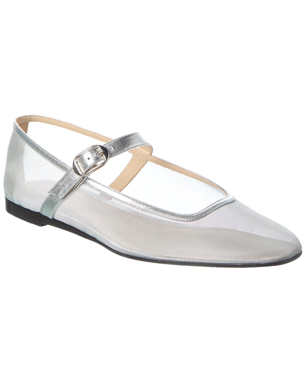 Le Monde Beryl Mesh & Leather Mary Jane Flat - 1