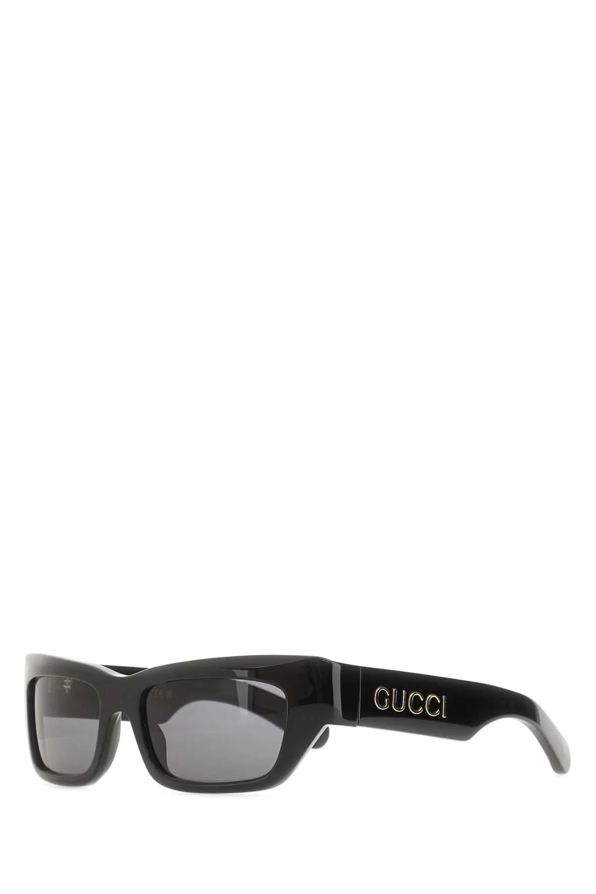 Gucci Men Black Acetate Sunglasses - 1