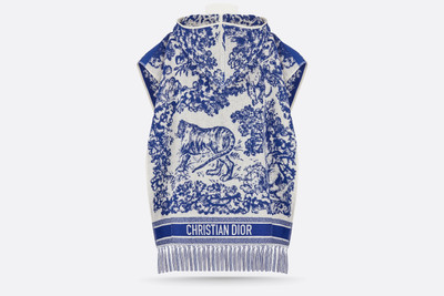 Dior Toile de Jouy Sauvage Hooded Poncho outlook