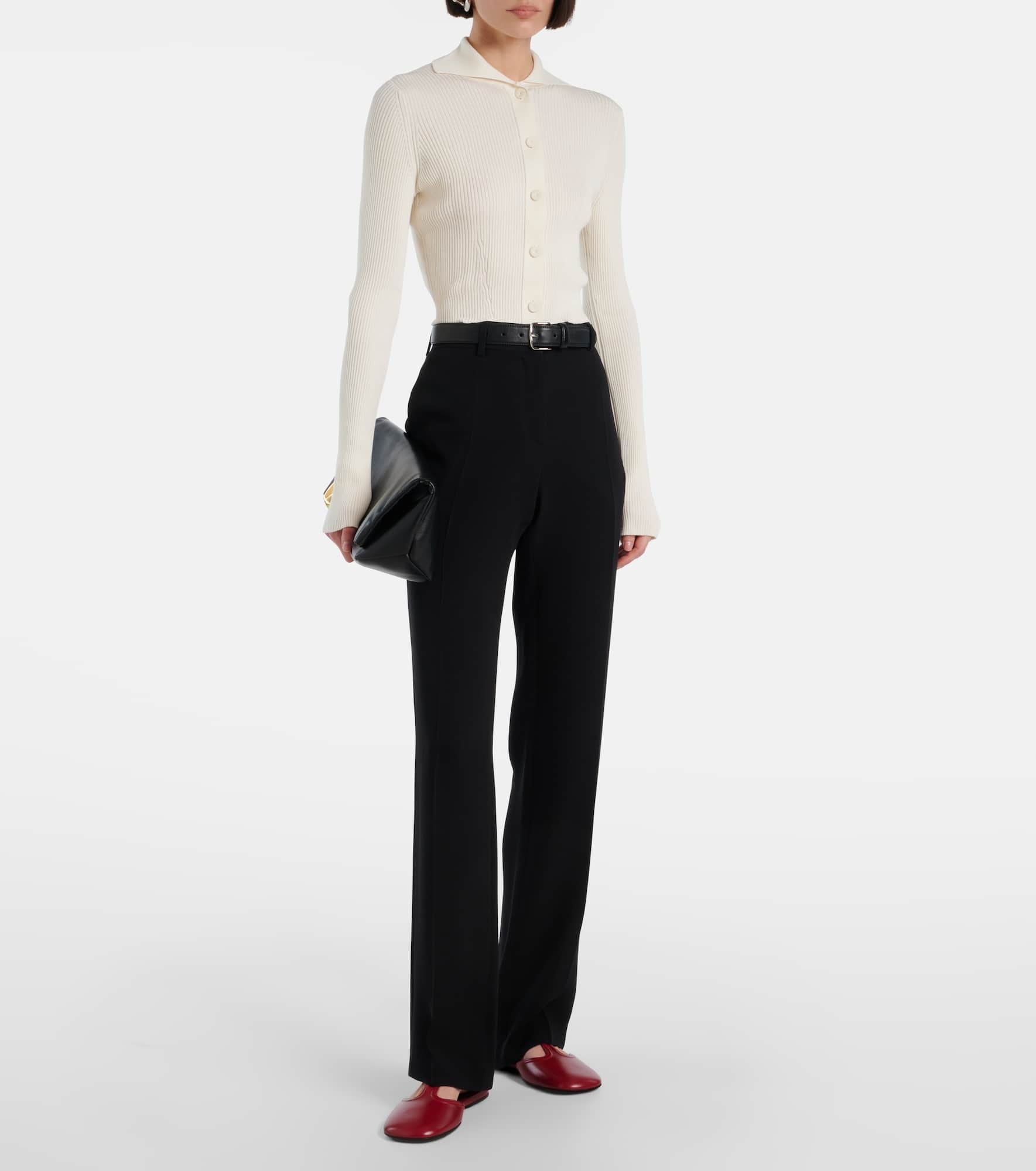 Cropped cardigan - 2