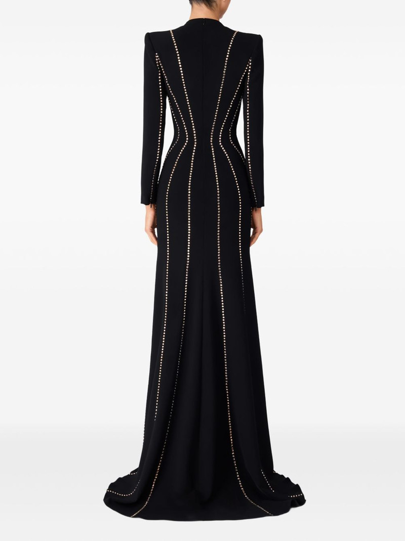 Victoire rhinestone-embellished maxi gown 3
